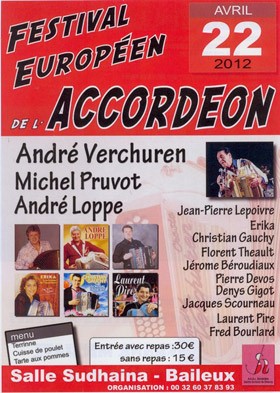 Festival Européen de l’Accordeon poster