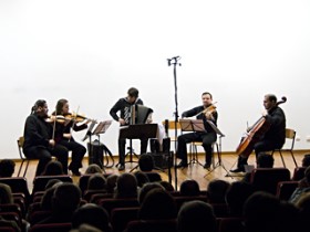 João Gentil with the Classical String Quartet of Cantanhede