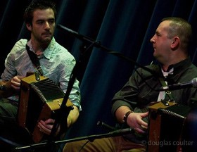 Diatonic accordion duo Damian McKee and Sean Og Graham