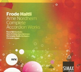 Frode Haltili Complete Accordion Works of Arne Nordheim CD