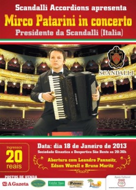 Mirco Patarini Concert Poster