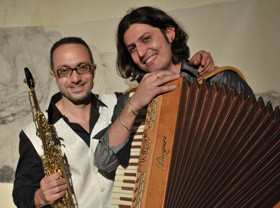 Marco Lo Russo and saxophonist Massimo Zagonari