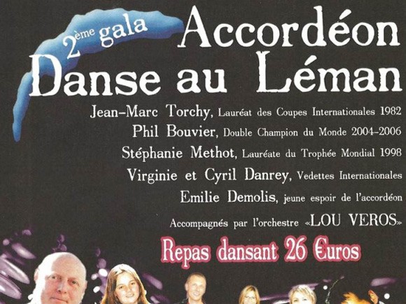 The 2nd Gala D’Accordéon Danse Poster