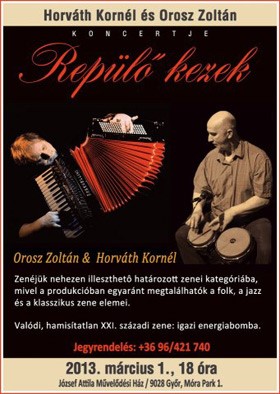 Zoltan Orosz March 1st Concert
