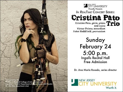 Cristina Pato Trio Concert poster