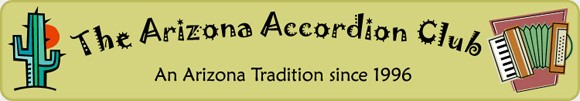 Arizona Accordion Club Orchestra banner