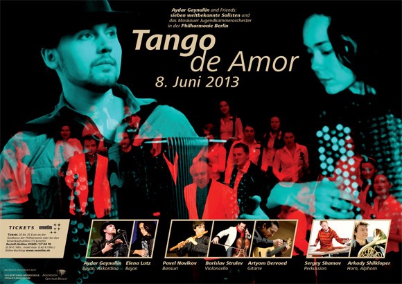 ‘Tango de Amor’ Concert poster