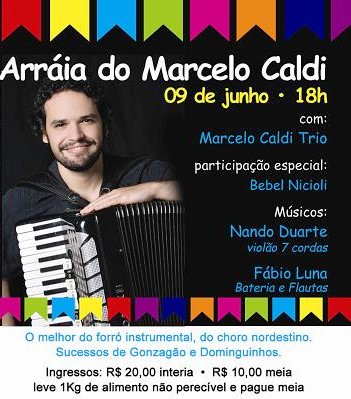 Marcelo Caldi Concert poster