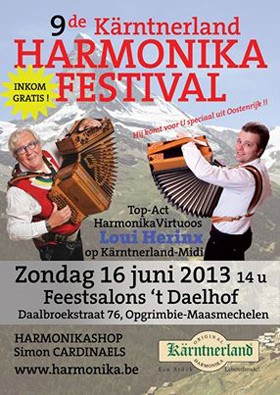 Karntnerland Harmonika Festival poster