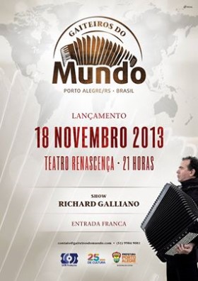 Richard Galliano Concert poster