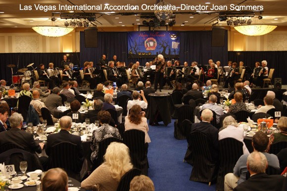 Las Vegas International Accordion Orchestra, Director, Joan Sommers
