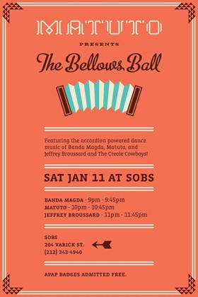 ‘The Bellows Ball’ poster