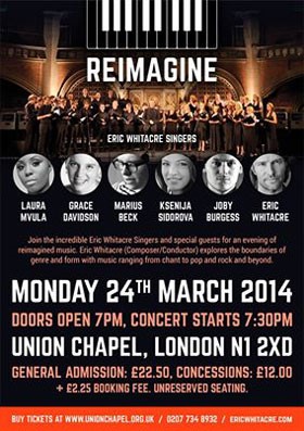 ‘Reimagine’ concert poster
