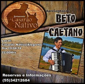 Beto Caetano Entertains poster