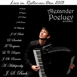 Live in Rostov-on-Don 2013 CD cover by Alexander Poeluev