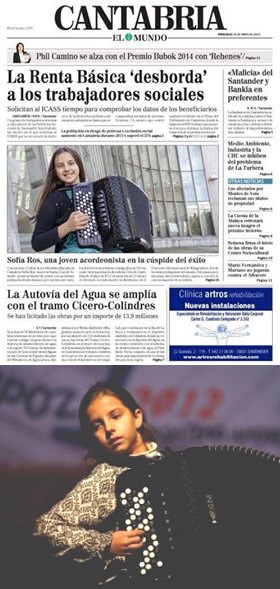 Sofía Ros’ newspaper article