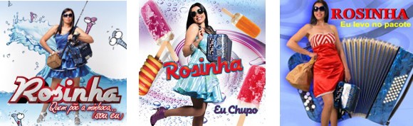 Rosinha CD covers
