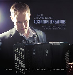 Paul Chamberlain Accordion Sensations CD cover
