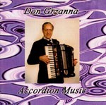 Accordion Music CD cover by Donald E Grzana