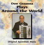Plays Around The World CD cover by Donald E Grzanna