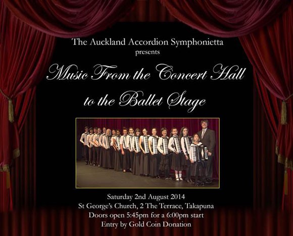 Auckland Accordion Symphonietta poster