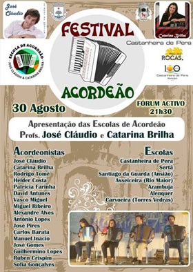 Festival Acordeao poster