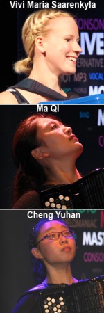 Vivi Maria Saarenkyla, Ma Qi, Cheng Yuhan