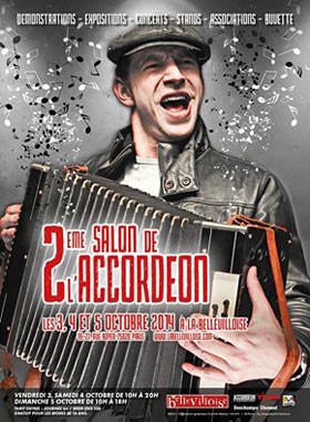 2nd Salon de l’Accordeon poster