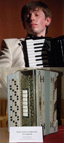 Alexander Poeluev, vintage accordion