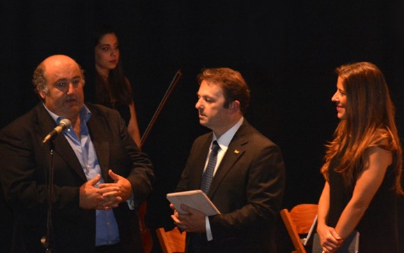 Mayor Cardarelli, Mirco Patarini and Antonella Fabrizio