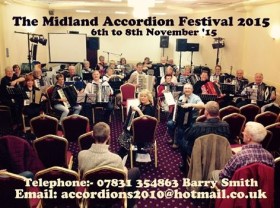 Midlands Accordion Festival poster