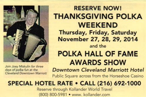 51st Thanksgiving Polka Weekend poster