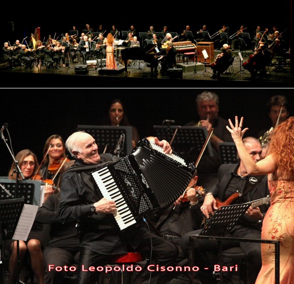 Pino Di Modugno and orchestra