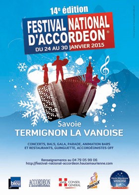 Festival D'Accordeon, Termignon La Vanoise poster