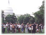 Festival Orchestra in front of US Capital Building, Washington DC, Gary Daverne, Director