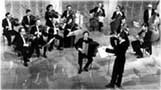 Besfamilnov performs with the Chamber orchestra, 1988, Kiev