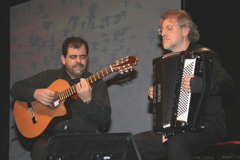 Joan Garrobe and Sergio Scappini 