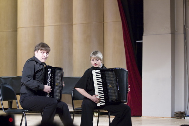 Duo "Una Sinistra" of Alexander Selivanov and Yulia Amerikova