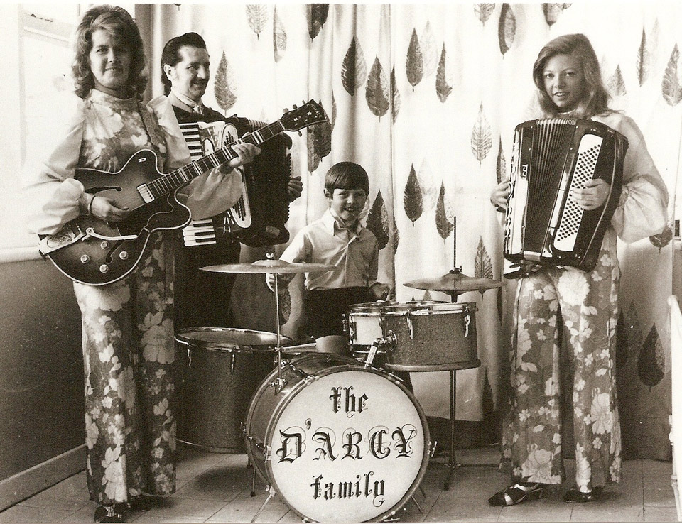 Diana, Eric, Gregory and Pauline making up the D'Arcy Family.