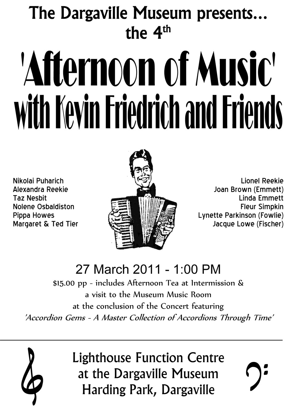 Concert Program cover
