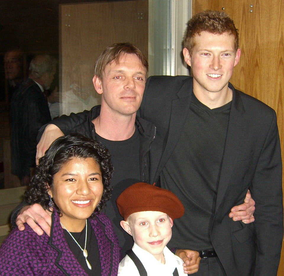 Patricia Bartell, Frederic Deschamps, Emil Haroldsen and Grayson Masefield.