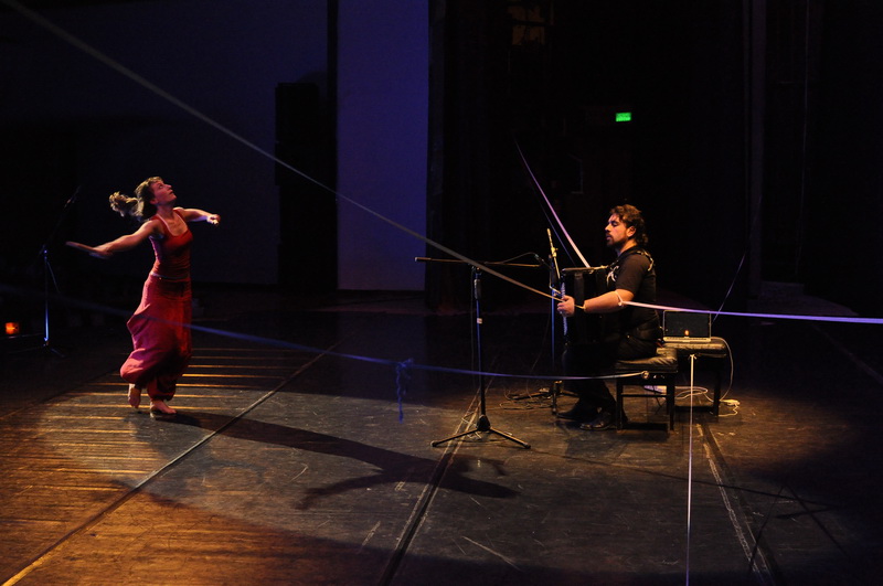 Claudio Jacomucci and dancer Kathleen Delaney