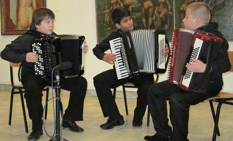 Martin Dzorlev, Roberto Popovski and Darko Micevski