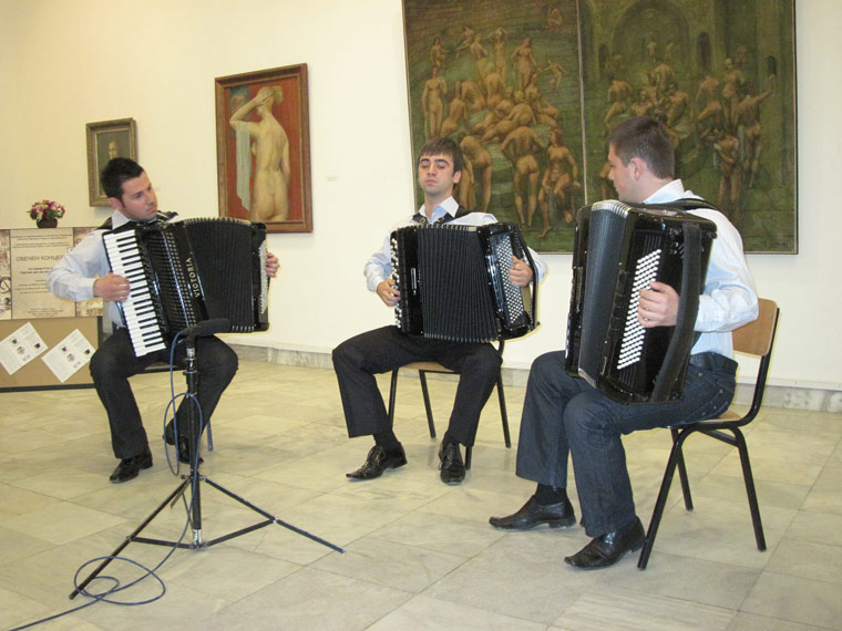 Ljupco Kolevski, Gorge Kirik and Trajce Gogov.