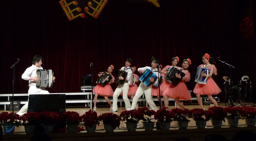 Modern Accordion Orchestra from The Music College of Shanghai Normal University