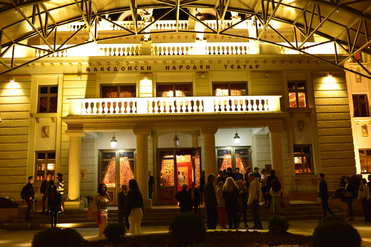 Macedonian National Theatre.