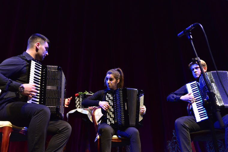 Filip Petreski, Sofija Mirceska and Filip Shuplinoski