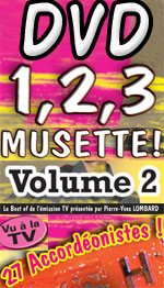 1,2,3 Musette Volume 2 DVD