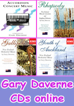 Gary Daverne eSheet music and CD's