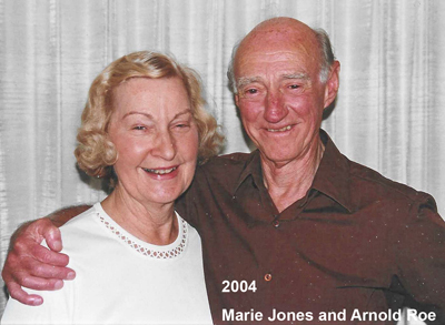 Marie Jones and Arnold Roe